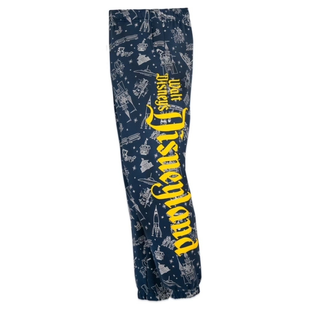 DisneyParks Walt Disney's Disneyland Disney 100 Eras Sweatpants Size Large NWT